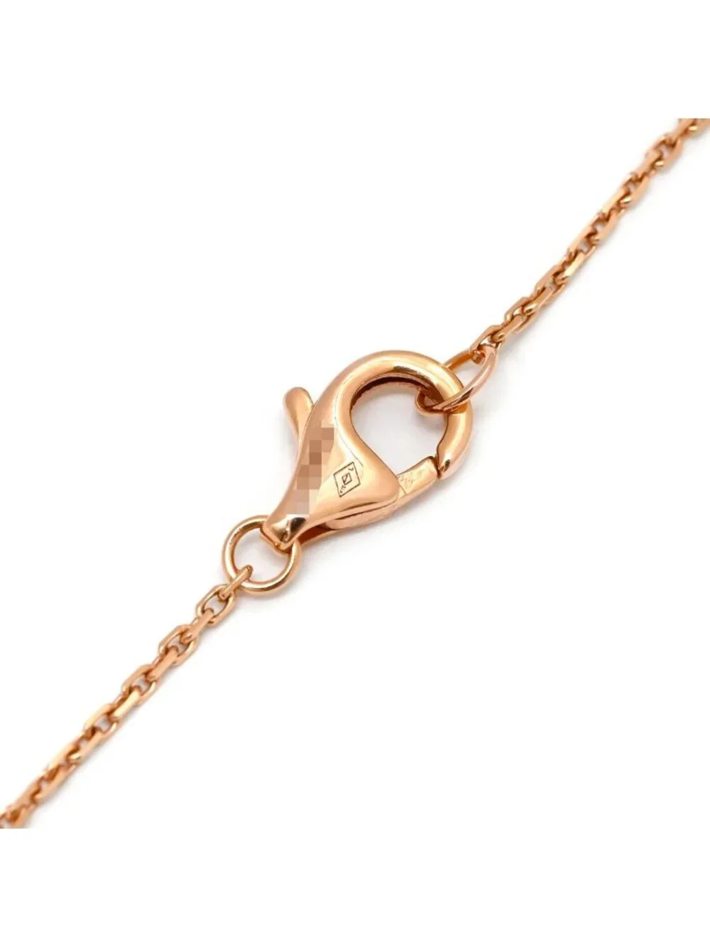 Cartier Necklace Amulette de Pink Gold Black PG 18k Diamond Onyx